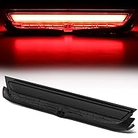 3D LED Bar Smoked Lens Rear Trunk Lid Center Third 3rd Tail Brake Light Stop Lamp Compatible with Scion tC AT20 11-16