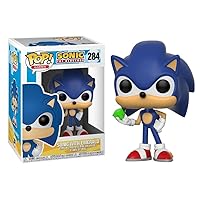 Funko POP! Games Sonic the Hedgehog Sonic With Emerald - Sonic the Hedgehog - Collectable Vinyl Figure - Gift Idea - Official Merchandise - Toys for Kids & Adults - Video Games Fans