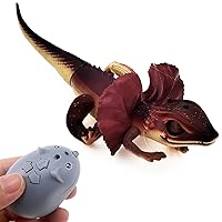 Tipmant RC Lizard Toy Remote Control Animal Chameleon Realistic Crawlers Vehicle Car Kids Halloween Christmas Prank Birthday Gifts
