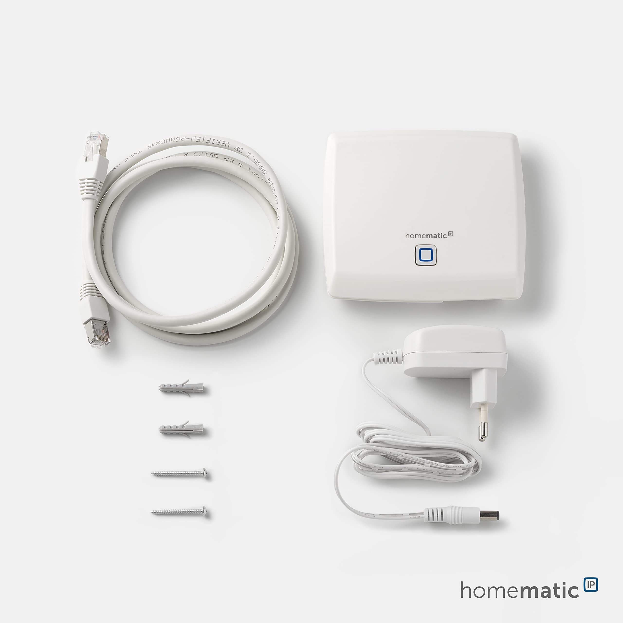 Homematic IP Access Point, Smart Home Gateway, Basisstation mit kostenloser App und Sprachsteuerung über Amazon Alexa, 140887A0