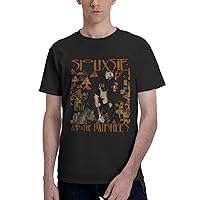 Siouxsie and The Banshees T Shirt Man's Summer Crew Neck Tops Casual Short Sleeve Tee