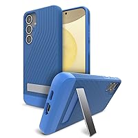ZAGG Denali Samsung Galaxy S24+ Case with Kickstand - Graphene-Infused Dual Layer Protection, 16ft Drop Resistant, Eco-Friendly Design, Cobalt Blue