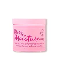 Umberto Giannini More Than Moisture Cream, Vegan & Cruelty Free Twirling & Styling Definition Cream, 100 ml