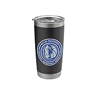 NBA Dallas Mavericks Circle Logo Stainless Steel Insulated Tumbler