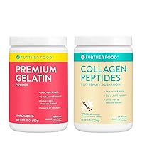 Grass-Fed Gelatin & Vanilla Collagen Bundle - Support Skin, Gut, & Joint Health - Keto & Paleo