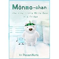 Monmo-chan the tiny little White Bear in a fridge