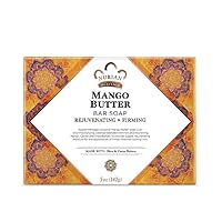 Nubian Heritage Mango Butter Soap Bar, 5 Ounces (6 Packs)