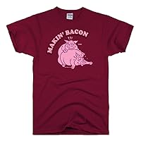 Men's Makin Making Bacon Pig T Shirt