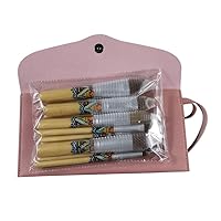 Makeup Brushes Set- Cosmetic Brushes Kit Tool 12PCS Make Up Foundation Eyebrow Eyeliner Blush Concealer Brushes (Color : Pink)