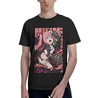 Anime That Time I Got Reincarnated As A Slime Milim Nava Man's T-Shirt Summer Casual Round Neck Short Sleeve Shirts
