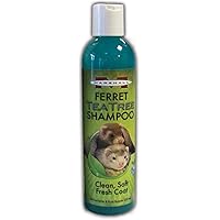 Natural Tea Tree and Aloe Vera Nourishing Ferret Deodorizing Shampoo, Soothes, Moisturizes, and Protects from Fleas and Ticks, 8 oz
