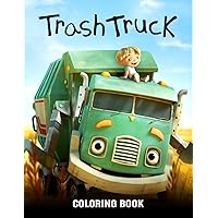 Trash Truck Coloring Book: Activity Book for Book