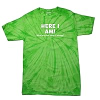 Funny Here I Am What are Your Other Two Wishes T-Shirt Sarcastic Humor Humorous Witty Comic Tee