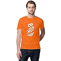 marvelous90s Men's Be Who are You Regular Fit Half T-Shirt