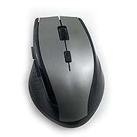 USB gaming wireless mouse for gamers 2.4GHz mini receiver 6- key computer mouse gaming mouse for computer PC laptop silver