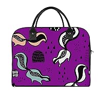 Skunk Fox Travel Tote Bag Large Capacity Laptop Bags Beach Handbag Lightweight Crossbody Shoulder Bags for Office