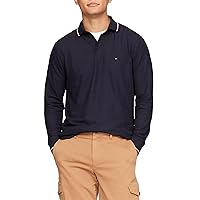 Tommy Hilfiger Regular Fit Long Sleeve Wicking Polo Shirt