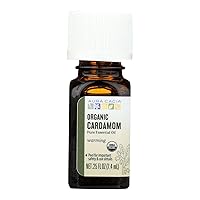 Certified Organic Pure Cardamom Essential Oil | 0.25 fl. oz. | Elettaria cardamomum