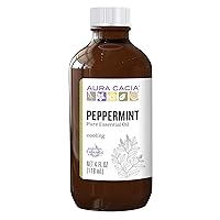 Aura Cacia Essential Oil, Cooling Peppermint, 4 fluid ounce