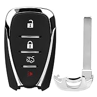 Key Fob Replacement HYQ4EA Fits for Malibu Cruze Camaro 2016 2017 2018 2019 2020 2021, 433Mhz 4-Button Smart Keyless Entry Remote Control,13529660 13508771 13584504