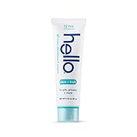 hello Clean & Fresh All Over Whole Body Deodorant Cream for Women and Men, Aluminum Free, Safe for Sensitive Skin, Pits, Privates, 3 ounces