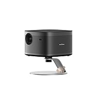 XGIMI HORIZON Pro & Desktop Stand Pro, 1500 ISO Lumens, Android TV 10.0 Movie Projector with Integrated Harman Kardon Speakers