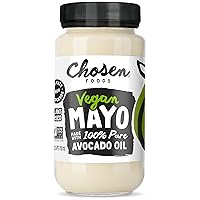 Classic Vegan Avocado Oil-Based Mayonnaise, Gluten & Dairy Free, Low-Carb, Keto & Paleo Diet Friendly, Mayo for Sandwiches, Dressings and Sauces (24 fl oz)