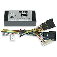 PAC C2RGM11 11-Bit Interface Radio Integration Adapter for 2007 GM Vehicles with No OnStar System,BLACK