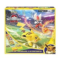 Combat Academy of Pokémon Trading Card Game (Cinderace-V, Pikachu-V and Eevee-V) Italian Edition