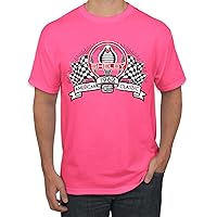 Ford Shelby Vintage Checkered Flag Cars and Trucks Men's T-Shirt