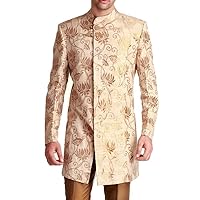 Kurta for Jeans Ivory Wedding Indowestern Suit Indian Wedding for Men IN0558
