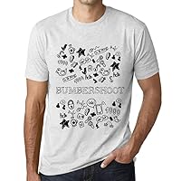 Men's Graphic T-Shirt Doodle Art Bumbershoot Eco-Friendly Limited Edition Short Sleeve Tee-Shirt Vintage