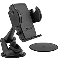 Arkon Windshield or Dash Phone Car Holder Mount for iPhone 12 11 XS XR X Galaxy Note 20 10 9 Retail Black