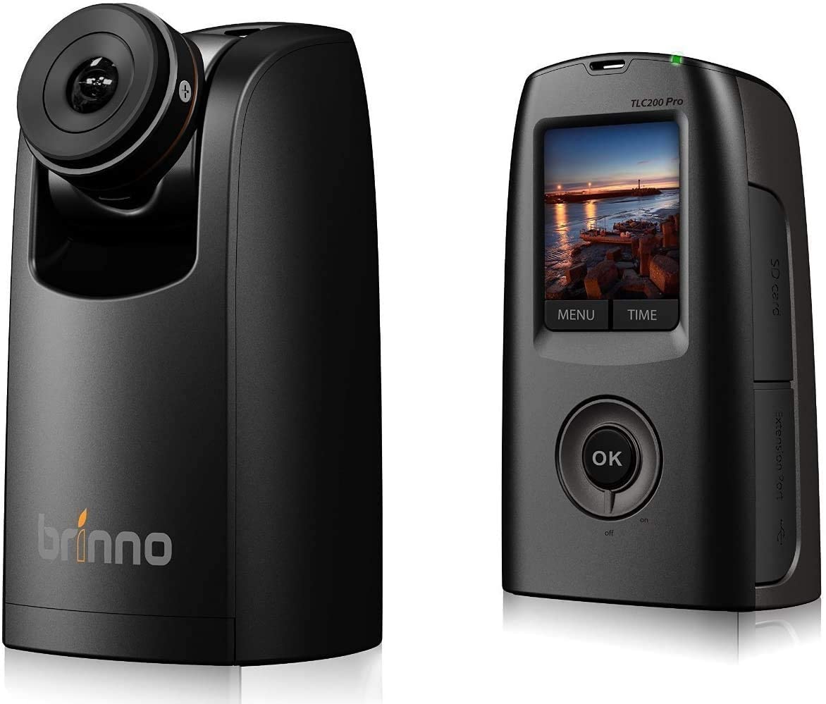 Brinno TLC200 Pro Time Lapse Camera - 42 Day Battery Life - Captures Professional 720P HDR Timelapse Videos - Great for short-term indoor projects