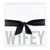 Santa Barbara Design Studio Wedding 125-Sheet Loose Leaf Note Paper, 6-Inch Square, Wifey