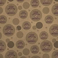 GRAPHICS & MORE TCU Horned Frogs Premium Kraft Gift Wrap Wrapping Paper Roll