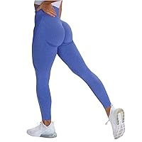 Yoga Leggings for Women Scrunch Butt Lifting Seamless Workout Leggings High Waisted Tummy Control Gym Running Pants