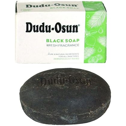 TROPICAL NATURAL Dudu Osun Black Soap, Basic, 31.74 Ounce