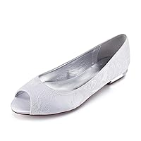 Wedding Flats for Bride Lace Wedding Shoes Comfort Women Bridal Shoes Ballet Flats