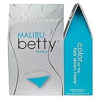 Malibu (Aqua Blue) Betty - Color for the Hair Down There Hair Coloring Kit