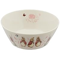 Peter Rabbit PR562-358 Bowl, Dish, Approx. 5.1 inches (13 cm), Microwave Safe, Sisters, Made in Japan