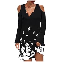 for Teen Girls for Women's Stretchy Tunic Tank Top Printed Loose Fit Comfortable One Shoulder
