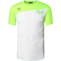 jeansian Men's Sport Quick Dry Short Sleeve T-Shirt Tee LSL131