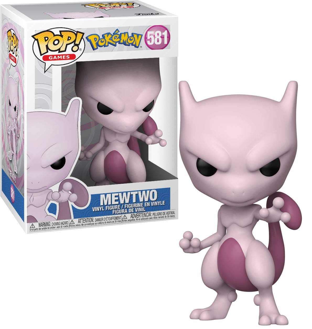 Funko Pop! Games: Pokémon - Mewtwo Vinyl Figure