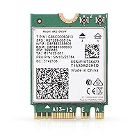 Intel AX210 WiFi 6E Adapter | Tri-Band 2.4/5/6 GHz | Up to 2.4 Gbps | M.2 for PCs | Bluetooth 5.3 Compatible | Works with Intel, AMD, Windows 10/11, Linux | Model AX210NGW No vPro (AX210)