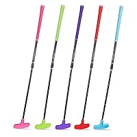 Crestgolf 5 Pack Two-Way Golf Putters for Men and Women Adjustable Length Golf Clubs Set for Junior and Adults