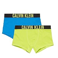 Calvin Klein Boy's 2 Pack Cotton Trunks
