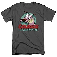 Courage the Cowardly Dog Scaredy Dog T Shirt & Stickers (Medium)