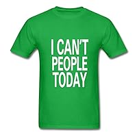 Funny Words Zausy Men's Thug Life Quotes I Can't People Today T-Shirts