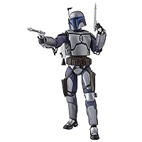 S.H. Figuarts Star Wars Jango Fett, Approx. 5.9 in. (150mm) ABS and PVC Painted Action Figure